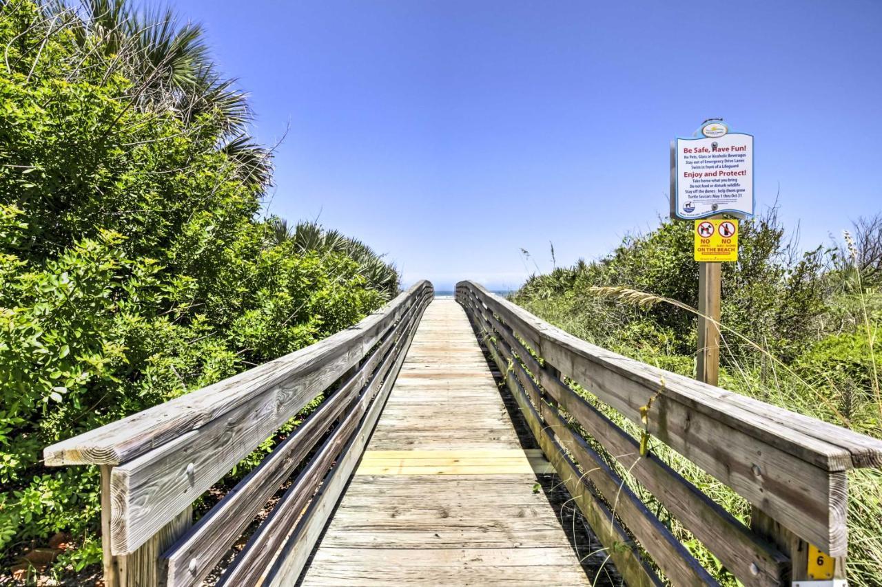 New Smyrna Beach Abode With Fire Pit, Walk To Beach! Villa Buitenkant foto